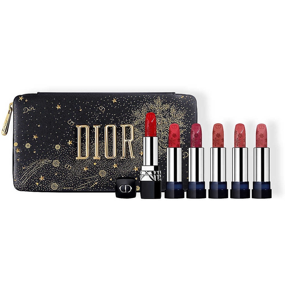 Rouge Dior Golden Nights refillable lipstick set